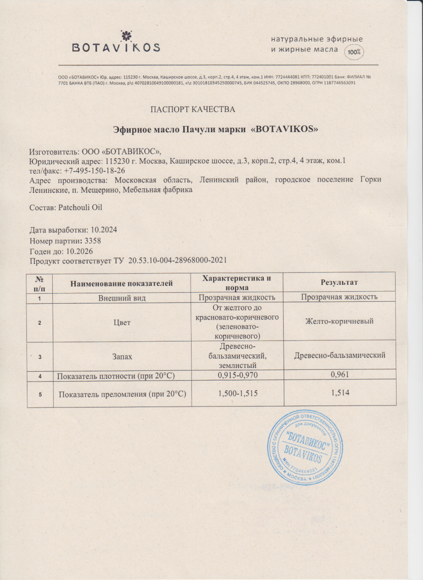 Паспорт №102024